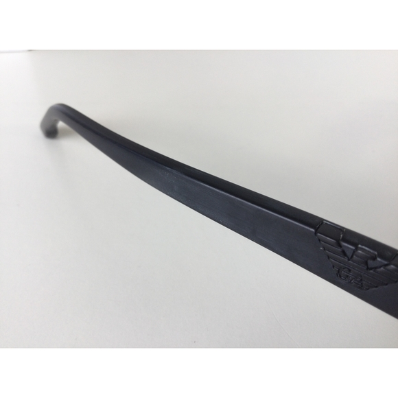 Giorgio Armani Rectangle Eyeglasses Designer Frame Black - Picture 10 of 10